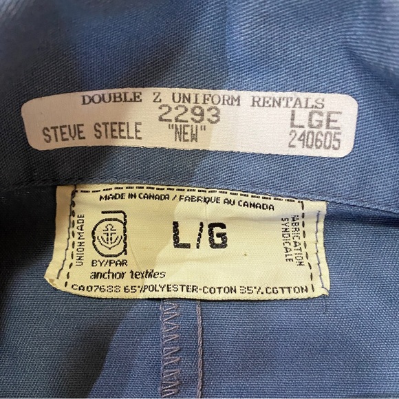 Vintage Blue Coveralls - Picture 3 of 6